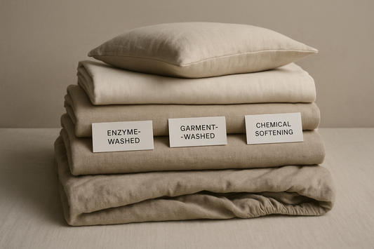 The Different Types of Linen Softening: What They Are & Why They Matter for Your Bedding