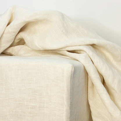 Linen Crib Fitted Sheet